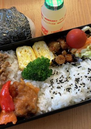 高校生男子弁当　182-レシピのメイン写真