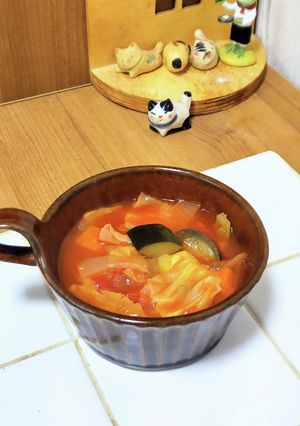 シンプルで簡単♡ミネストローネ-レシピのメイン写真
