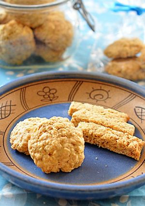 素朴な味わいのオートミールクッキー♪-レシピのメイン写真