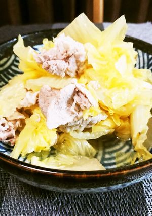 レンチンで白菜と豚肉のあっさり煮-レシピのメイン写真