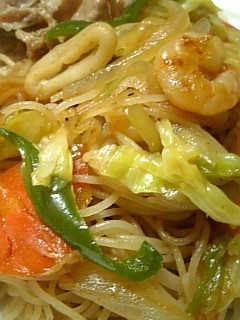 海鮮★焼きビーフン-レシピのメイン写真