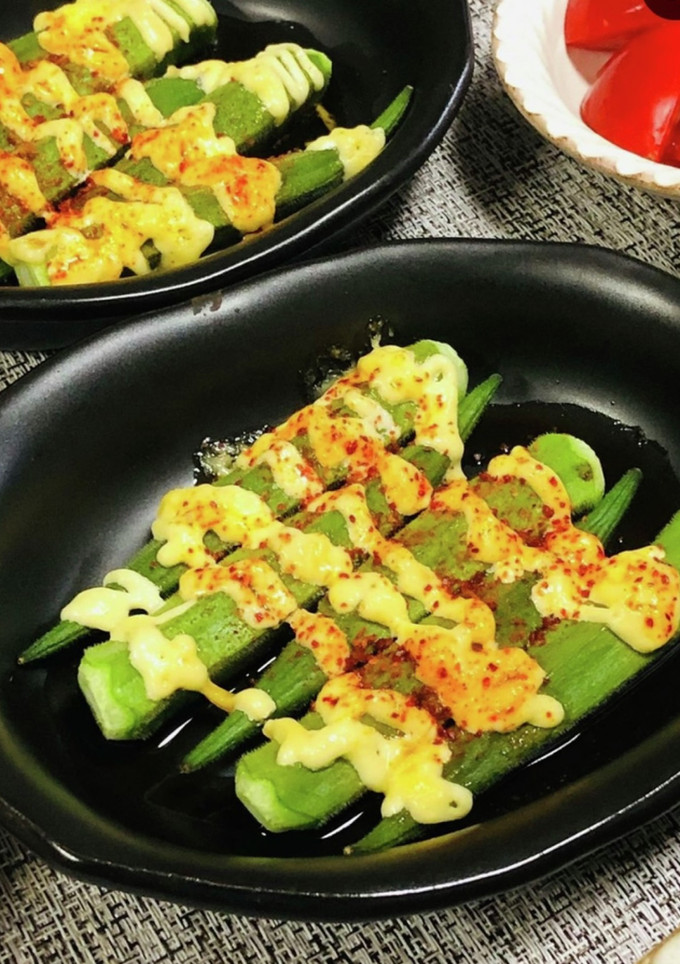 簡単オクラのマヨネーズ焼き-レシピのメイン写真