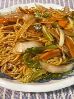 ソース焼きそば-レシピのメイン写真