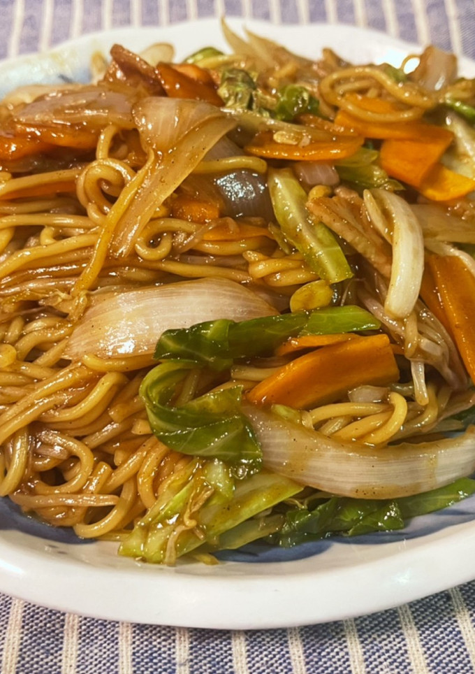 ソース焼きそば-レシピのメイン写真