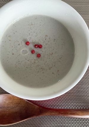 食物繊維⤴️ごぼうと舞茸の豆乳ポタージュ-レシピのメイン写真