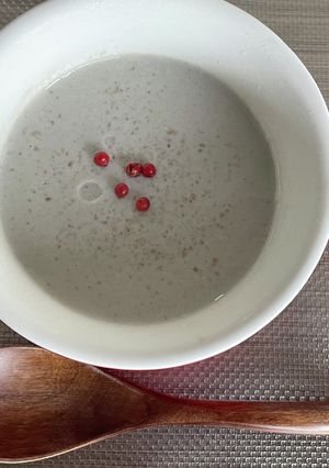 食物繊維⤴️ごぼうと舞茸の豆乳ポタージュ-レシピのメイン写真