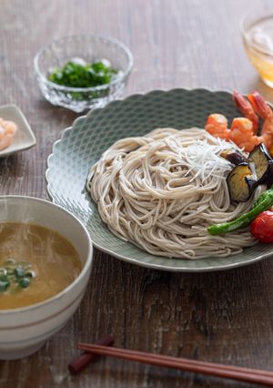 【卯月製麺】夏野菜のカレーそば-レシピのメイン写真
