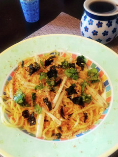 新生姜のシンプル和風パスタ-レシピのメイン写真