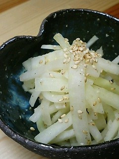 韓国料理:大根のナムル-レシピのメイン写真