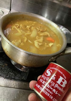 S＆B の昔懐かしのカレー-レシピのメイン写真