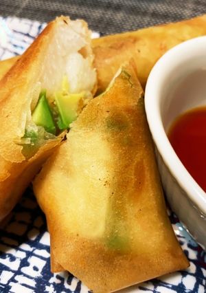 アボカドと長いもの春巻き-レシピのメイン写真