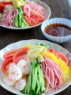手作りのタレが美味しい♪冷やし中華-レシピのメイン写真