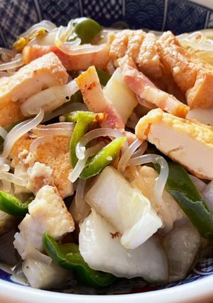 糸こんゴマポン炒め「おうち居酒屋」-レシピのメイン写真