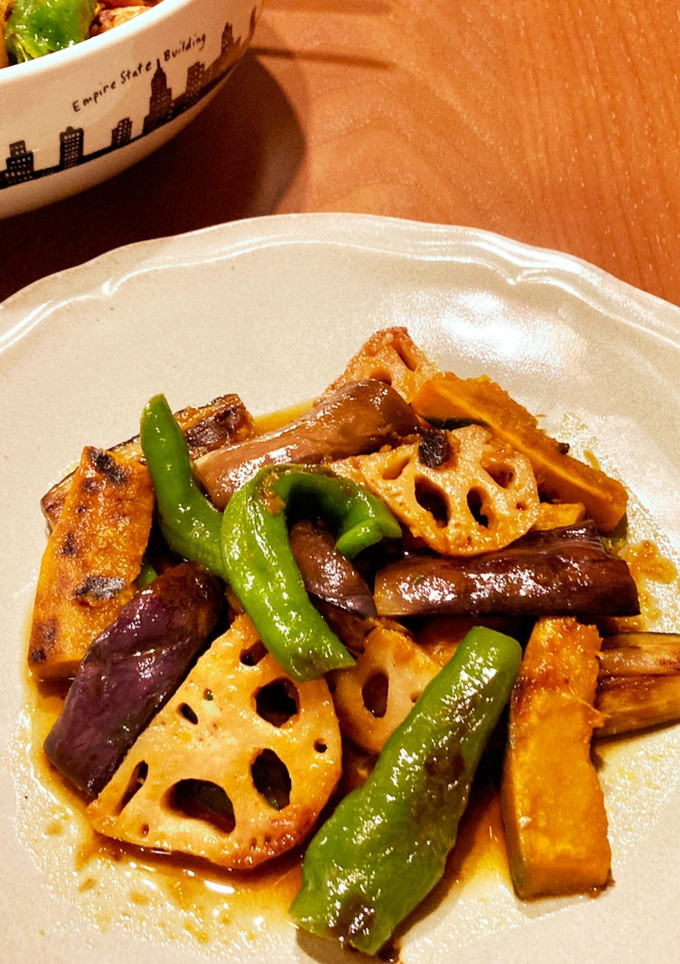 秋野菜の焼き浸し-レシピのメイン写真
