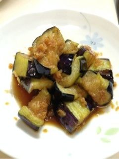 揚げ茄子の生姜醤油-レシピのメイン写真