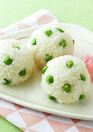 グリンピースの炊き込みごはん-レシピのメイン写真