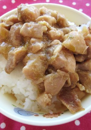 鶏の甘辛丼-レシピのメイン写真