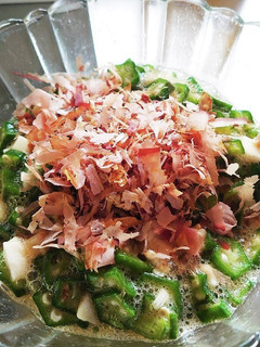 長芋とオクラの梅肉和え-レシピのメイン写真