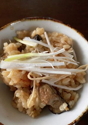 【超簡単】業スーの燻製牡蠣缶詰で牡蠣ご飯-レシピのメイン写真