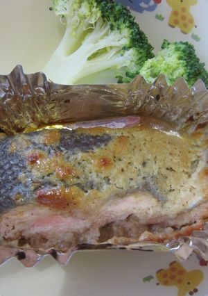 鮭のみそマヨ焼き-レシピのメイン写真