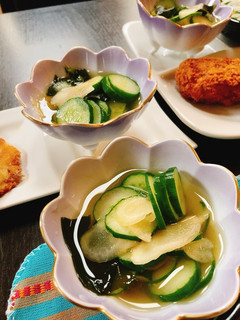 新生姜のさっぱり酢の物-レシピのメイン写真