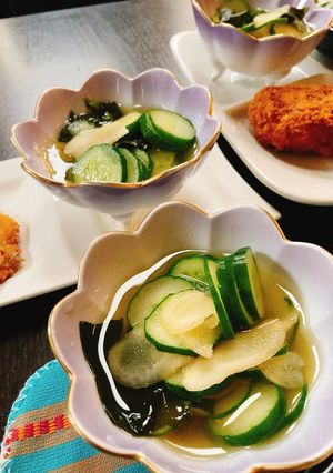 新生姜のさっぱり酢の物-レシピのメイン写真