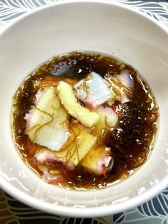 蛸ともずくの酢の物-レシピのメイン写真