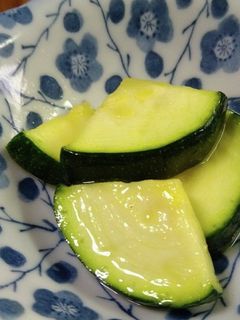 ズッキーニの辛子漬け-レシピのメイン写真