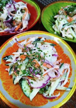 紫玉ねぎと野菜たっぷりのツナサラダ-レシピのメイン写真