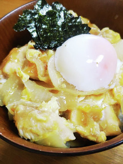 新玉ねぎと鶏胸肉の醤油麹親子丼-レシピのメイン写真