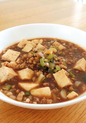 クマソバぶっかけ肉で＊麻婆豆腐-レシピのメイン写真