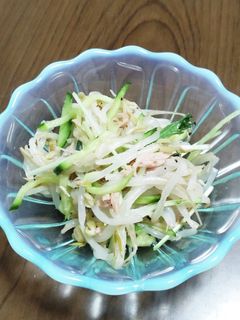 簡単 きゅうりともやしのポン酢和え-レシピのメイン写真