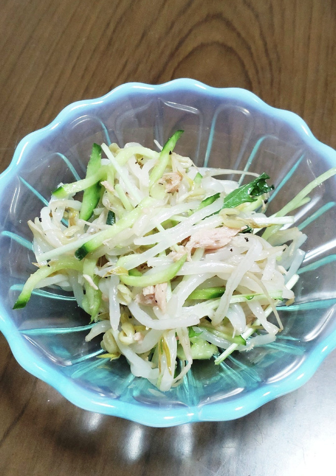 簡単 きゅうりともやしのポン酢和え-レシピのメイン写真