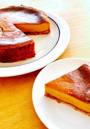 コク深い黒糖のチーズケーキ-レシピのメイン写真