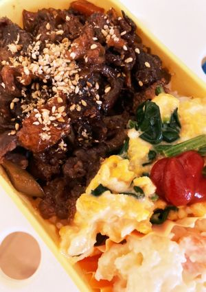 焼肉弁当　高校生-レシピのメイン写真