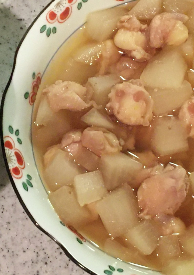 大根と鷄軟骨の煮物-レシピのメイン写真