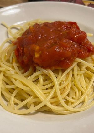 甘とまとのスパゲットーニ-レシピのメイン写真