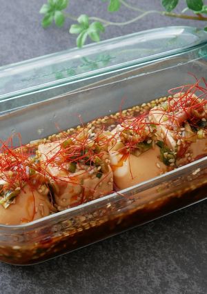 新しい冷奴。麻薬豆腐(麻薬やっこ)-レシピのメイン写真