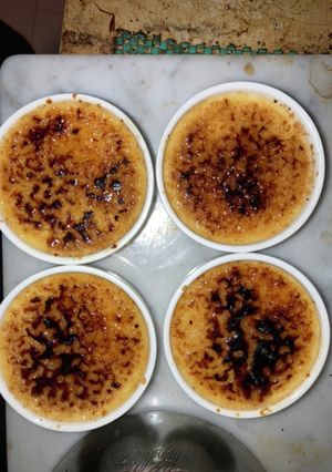 クレームブリュレcrème brûlée-レシピのメイン写真