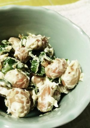 何か癖になる♡大豆のネギ味噌和え-レシピのメイン写真