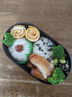 JK☆鶏照り焼き&おにぎり弁当♪-レシピのメイン写真
