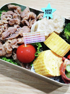 中学生お弁当 2022/6/8 記録用-レシピのメイン写真