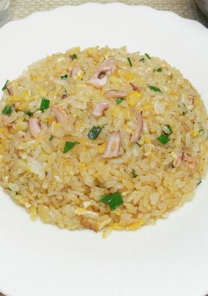 シンプルな塩辛のチャーハン-レシピのメイン写真