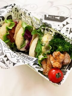 高校生娘のお弁当2022.06.08-レシピのメイン写真
