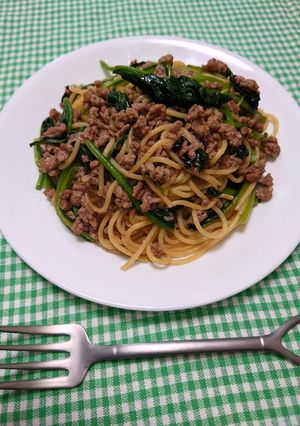 簡単☆お手軽肉そぼろパスタ♩-レシピのメイン写真