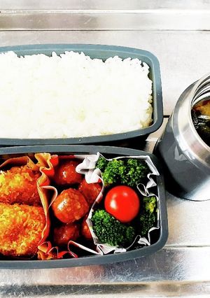 高校生男子お弁当22年6月8日-レシピのメイン写真