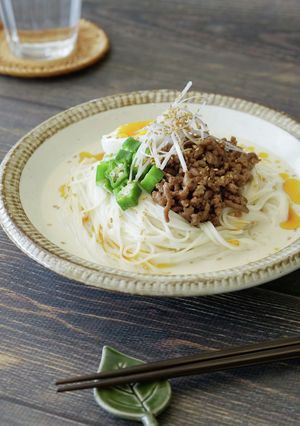 冷やし担々風そうめん-レシピのメイン写真