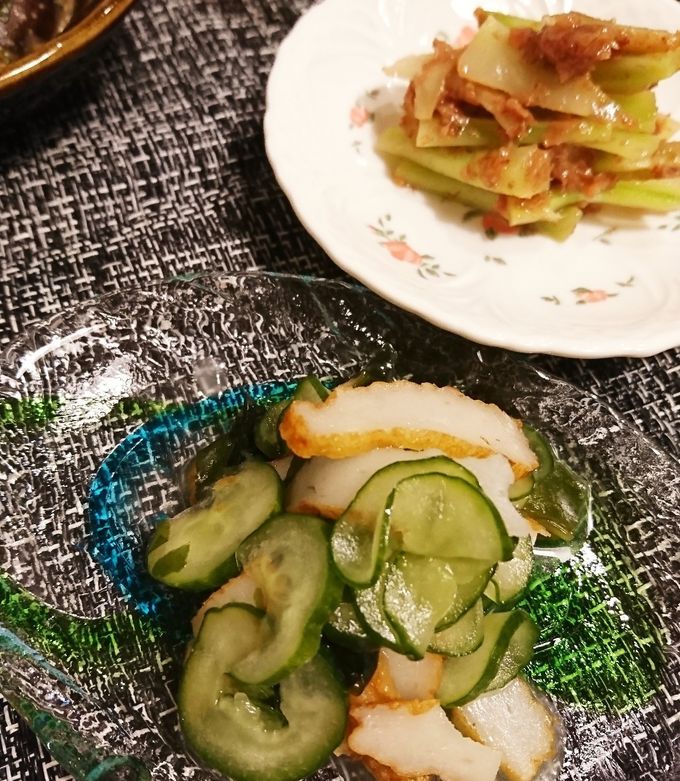 さつま揚げの酢の物 by 赤紫芋介 【クックパッド】 簡単おいしい