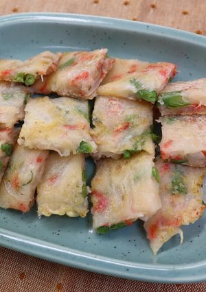 インゲンと玉ねぎのもちもちチヂミ-レシピのメイン写真