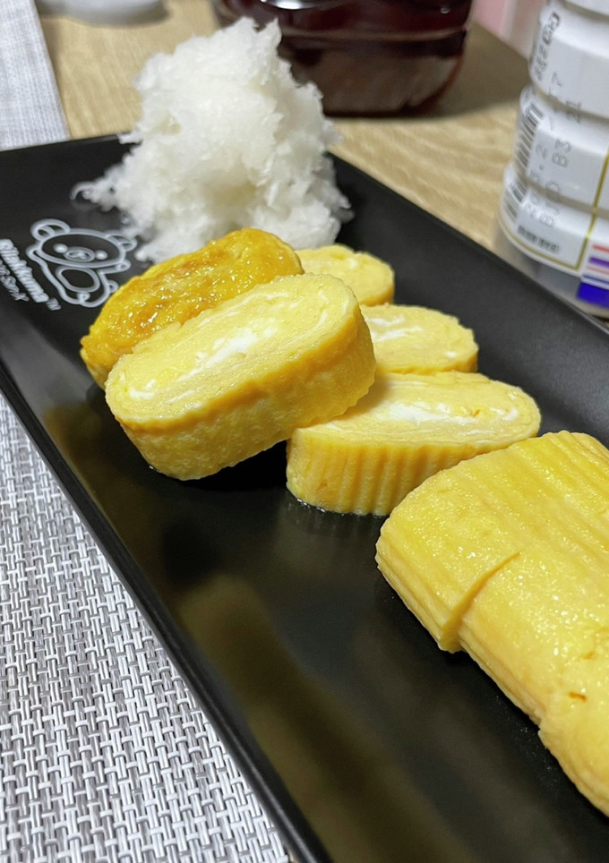 簡単！白だしと砂糖で作るだし巻き卵-レシピのメイン写真